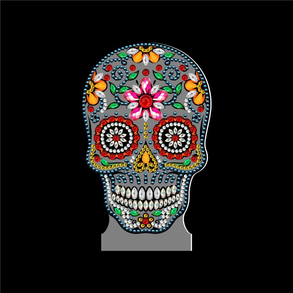 Diamond Painting Night Lamp Lamp Card DIY Decorative Painting Night Lamp Bedroom Lighting Night Lamp DIY Diamond Painting Lamp with LED Lamp Child Night Lamp Bedside Night Lamp Home Decoration Lamp