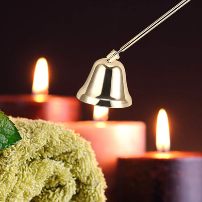 3 in 1 Candle Accessory Set - Candle Wick Trimmer, Candle Wick Cutter, Candle Snuffer Extinguisher, Candle Wick Dipper with Gift Package for Candle Lovers (Champagne Gold)